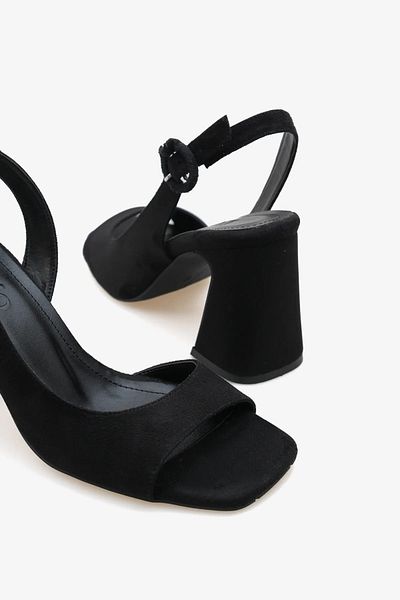ESSE CO Pantofi cu toc casual cu cataramă de damă