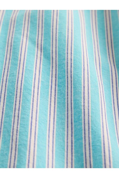 GAP Kız Çocuk Mavi Poplin Baggy Pantolon