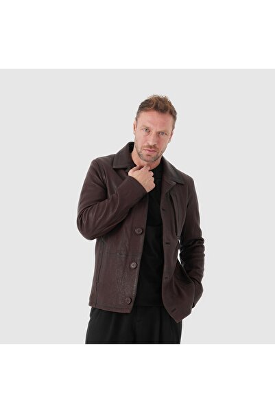 TOGO Erkek Deri Mont [810042]