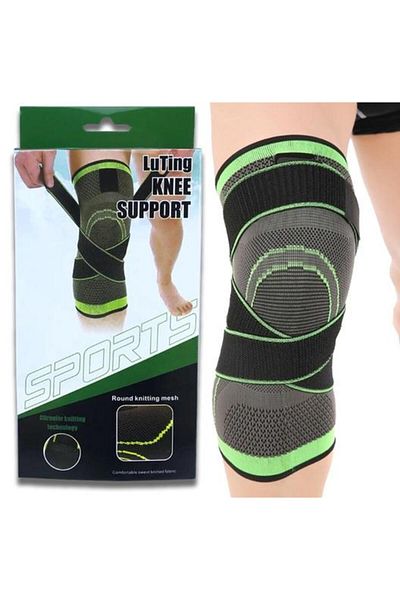 Dexia Knee Brace, Medical, Adjustable Elastic With Elastic Straps