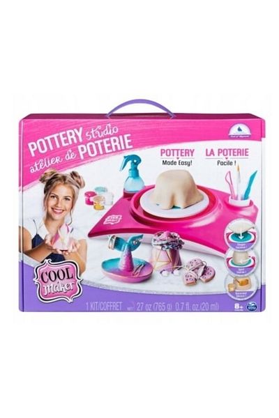 SPIN MASTERR Pottery set with accessories, Cool Maker, Pottery Studio