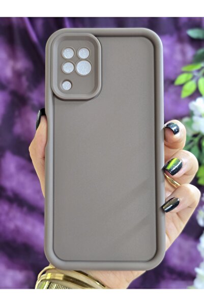 Magic Ring Huawei P40 Lite Uyumlu Darbe Korumalı Köşe Destekli Mat Kahverengi...