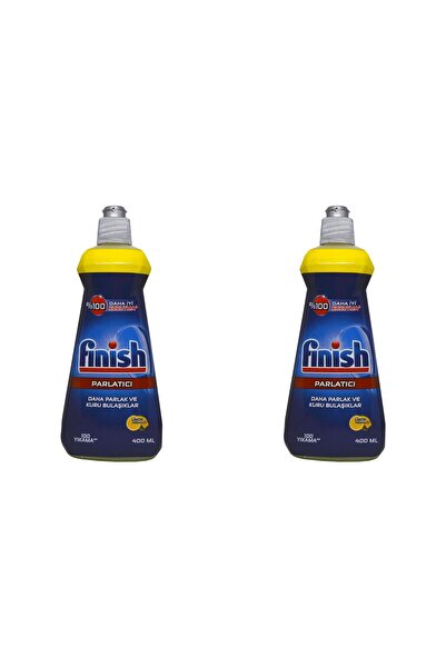 Finish Bulaşık Makinesi Parlatıcı 400 ml Limon-2 Adet