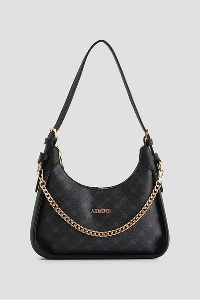 Armine Black Dotted Bag 386