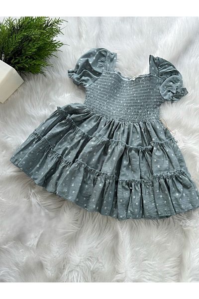Bulut Baby Rochie de vara cu model pentru fete