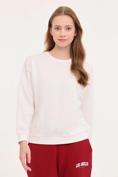 Kinetix Wb C Neck 16Sn82 4Pr Ecru Women's Sweatshirt 101783955