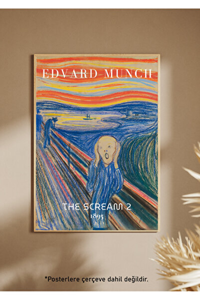 One Little Happiness THE SCREAM 2 Αφίσα Αισθητική αφίσα τοίχου , Αφίσα χωρίς ...