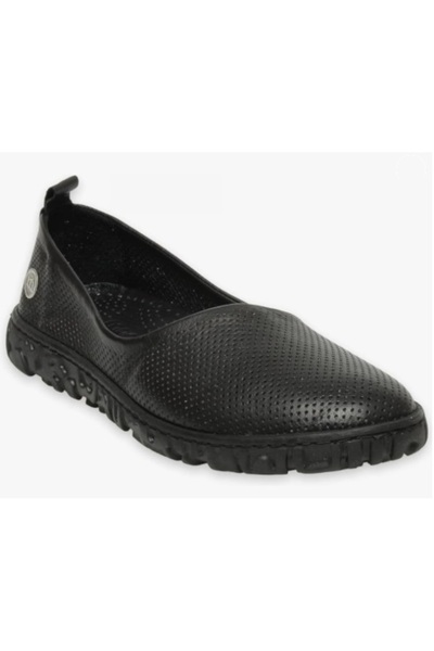 Mammamia D25YA-105-LX Hakiki Deri Ortopedik Taban Günlük Babet Ayakkabı