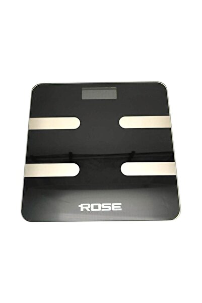 Rose Dijital Baskül Tartı Akıllı Yağ Ölçer Bluetooth Telefon Uygulamalı RB-201