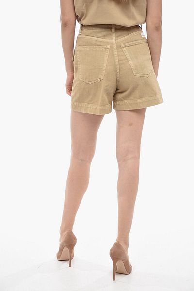 Nine In the Morning Cotton Twill Bice Shorts With Maxi Pockets