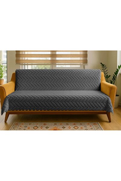 DECORA CASA HOME COLLECTİON Husă de scaun din bumbac de pluș, cu bază de bure...