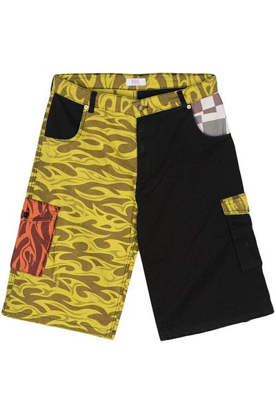 Erl Erl Printed Cargo Shorts