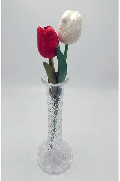 Ebruli hediyelik Handmade Baklava Model Glass Carnamallity 25cm