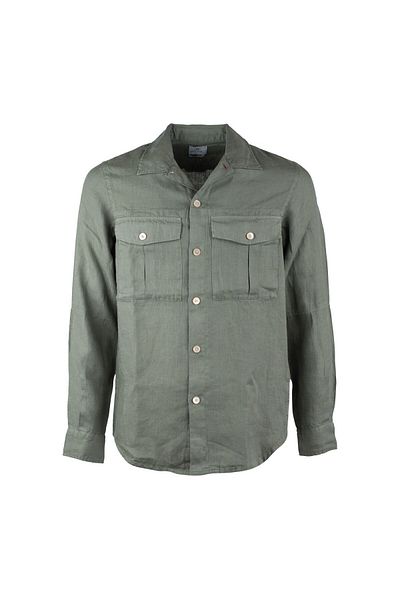Paul Smith Paul Smith Sage Linen Shirt