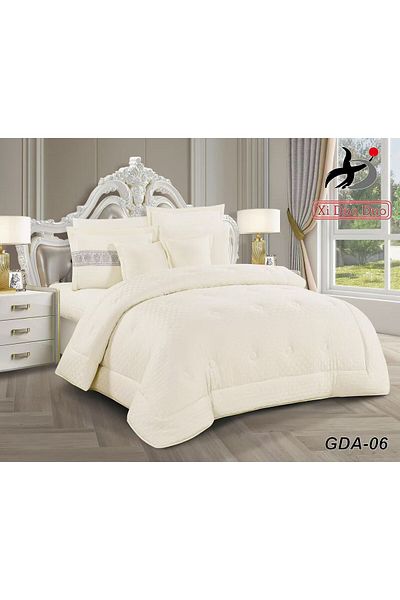 XI DUO 8-piece double bed sheet / beige