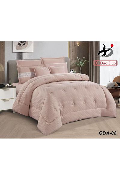 XI DUO 8-piece double bed sheet / beige