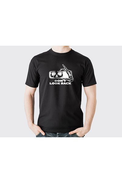 YEACHY Μπλουζάκι Unisex Skeleton Dont Printed