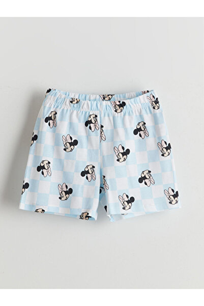 LC Waikiki Novi sezonski donji deo pidžame za devojčice sa printom Minnie Mou...