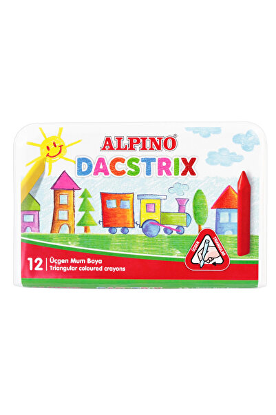 Generic Brand Dacstrix 12 Li Triangle Crayon /