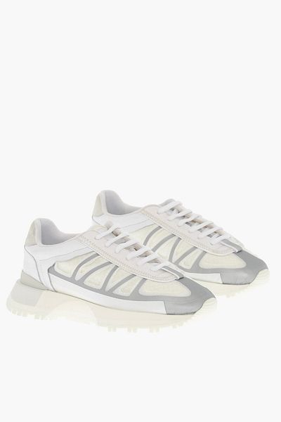 Maison Margiela Teniși Mm6 Low-Top cu detalii contrastante