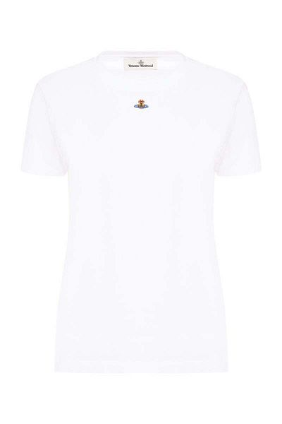 Vivienne Westwood Tricou cu guler rotund din bumbac Vivienne Westwood