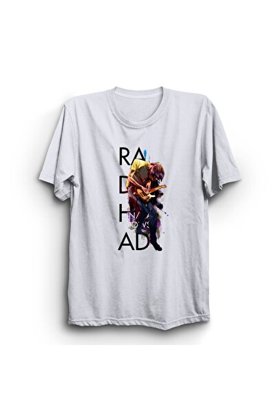 The Fame تي شيرت راديوهيد، ألوان الجيتار، فرقة موسيقى روك ميتال مطبوعة، للجنس...