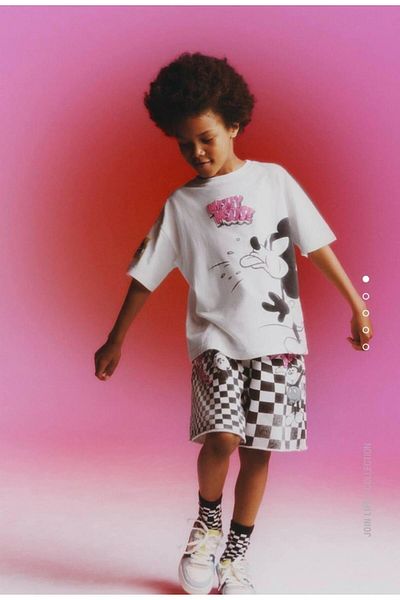 childbabyy Checkered Shorts Suit
