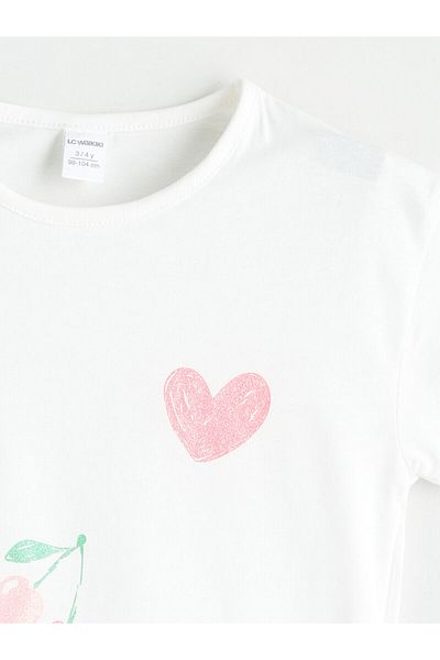 LC Waikiki Crew Neck Girl's T-Shirt
