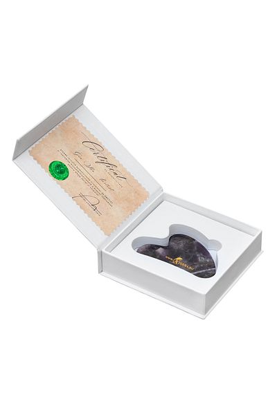 XTERRA | GUA SHA | PAIN RELIEF MASSAGE STONE | AMETHYST CRYSTAL