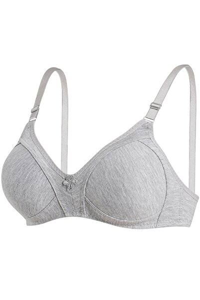 Ebru Cotton Combed Balenless Gatherer Minimizer Bra Ebru1001