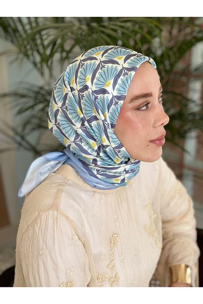 Modakaşmir Petalia Pattern Tanca Scarf