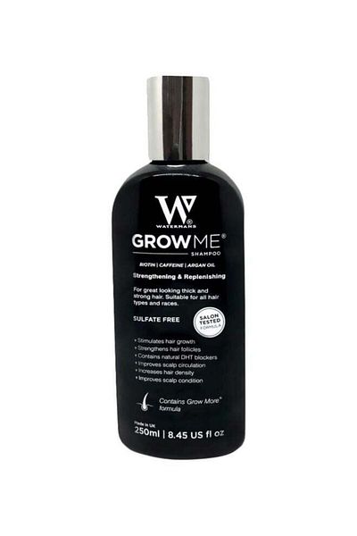 Watermans Biotin Caffeine Argan Oil Shampoo for Thinning Hair