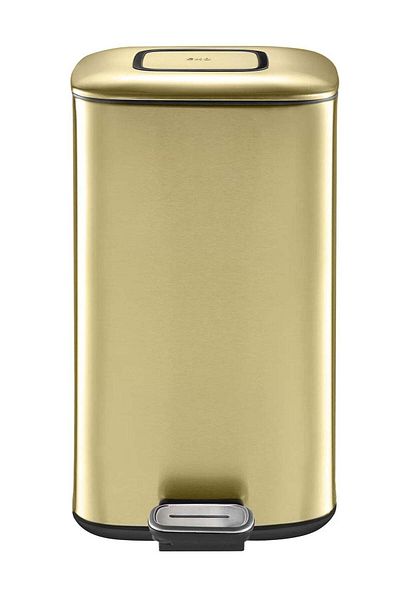 EKO REGENT SERIES | Brushed Stainless Steel Finish | Soft-Closing | Fingerprint-Resistant | Pedal Trash