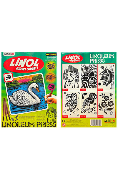 Genel Markalar LİNOL BASKI SANATI SETİ 20x30 MSY-1789(1 ADET FİYATIDIR)