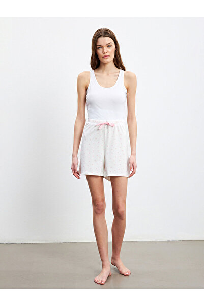 LC Waikiki Özmarka Noul sezon Pantaloni scurți de damă cu talie elastică și b...