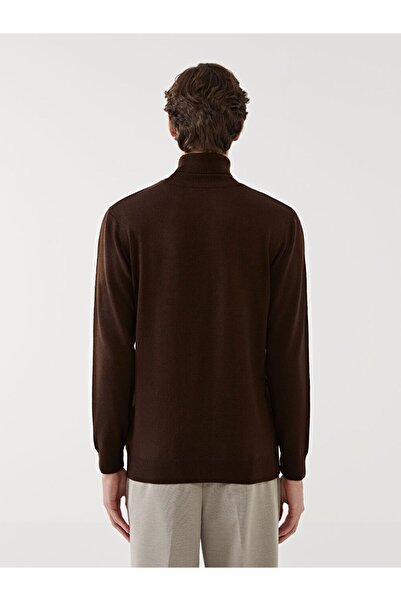 LC Waikiki Ανδρικό πλεκτό πουλόβερ με μακρυμάνικο ζιβάγκο