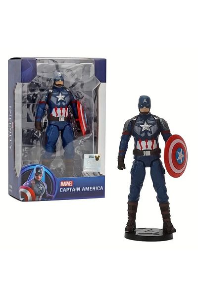 ve Captain America figurine, VeliumCraft, 12 cm, articulated, multicolor