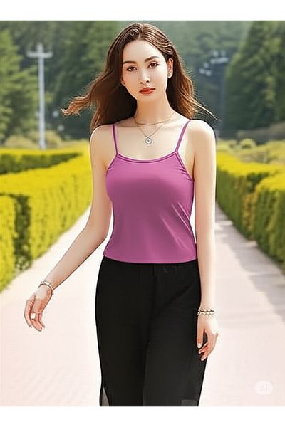 ÇELEBİ STYLE Women's Strap Blouse Crop
