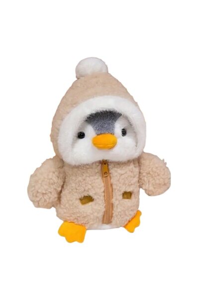 ve Pinguin de plus, VeliumCraft, 25 cm, cu hainute dragut, moale la atingere,...