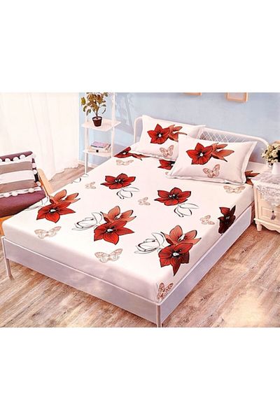 Pucioasa Husa de Saltea cu Elastic Casa Pucioasa, 180x200 cm, Set cu 2 Fete de Perna 80x52 cm