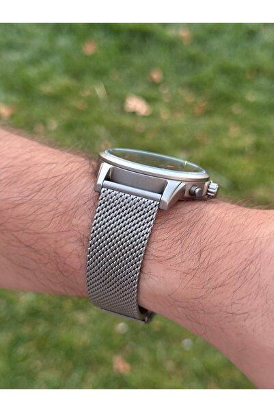 JG. Polo Club JG.POLO CLUB ÇELİK KASA KORDON FONSİYONLU RENKLİ CAMLI GRİ HASIR KORDONLU FONKSİYONLU ERKEK SAATİ