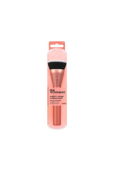 Real Techniques Snatch + Sculpt Contour Makeup Brush, 1 Count