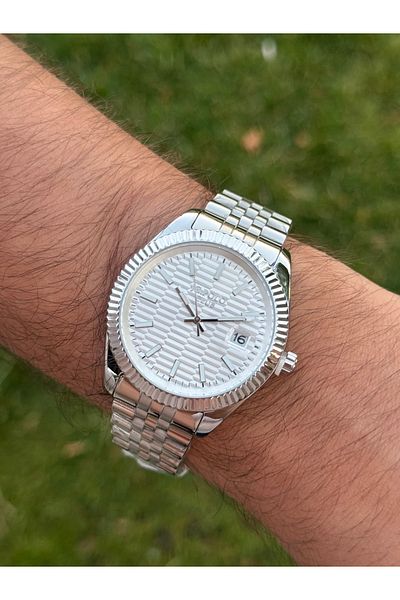 JG. Polo Club Jg.Polo Club Steel Case Cord Silver Color Men Watch