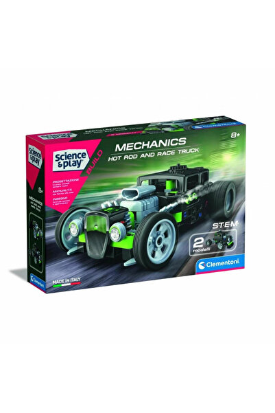 CLEMENTONI 75076TR Mechanics Laboratory - Hot Road and Race Truck +8 years