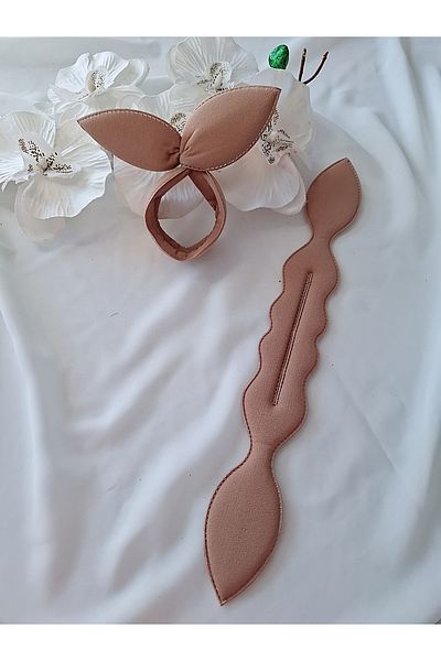 İPAR AKSESUAR 1Pc Korean Style Rabbit Eared Hair Accessory