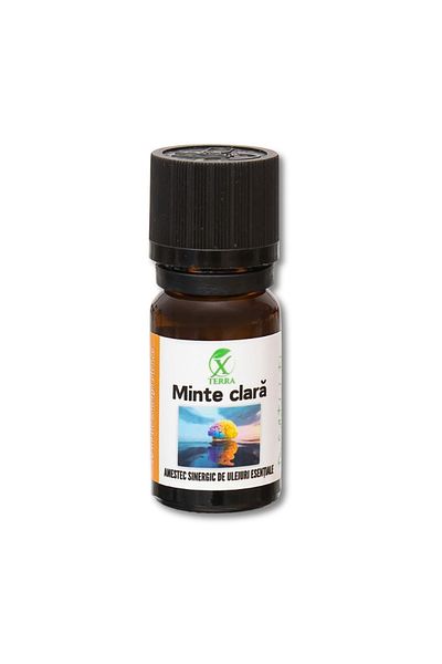 XTERRA | CUPAJ SINERGIC DE ULEIURI ESENȚIALE | “MINTE CLARĂ” | ULEIURI ETERICE 100% NATURALE ȘI PURE