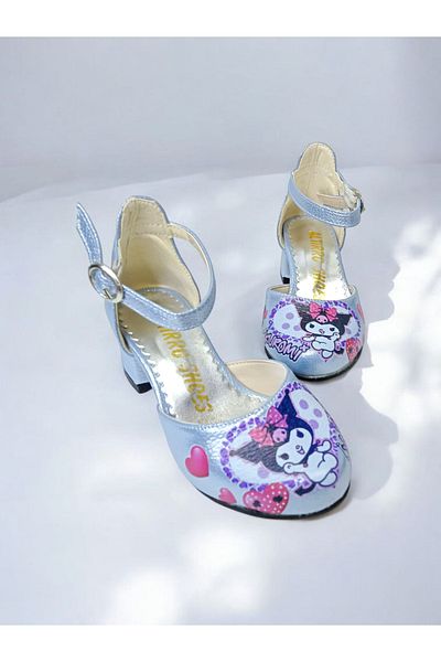 PATİK BEBE Kuromi Lame Color Little Heels Girls' Shoes