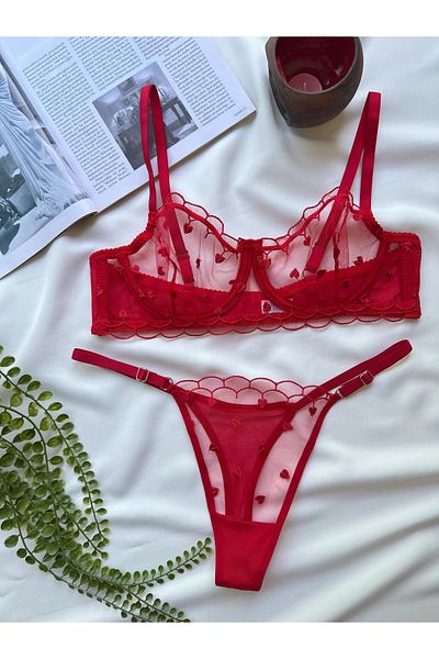 Ht Sağlık Set sutien inimă Set bralet