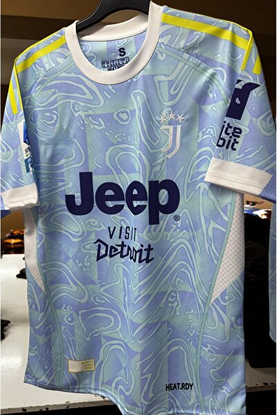 After Party Juventus 2025/26 Yeni Sezon İsimsiz Deplasman Forması (Mavi) vs spor atlet