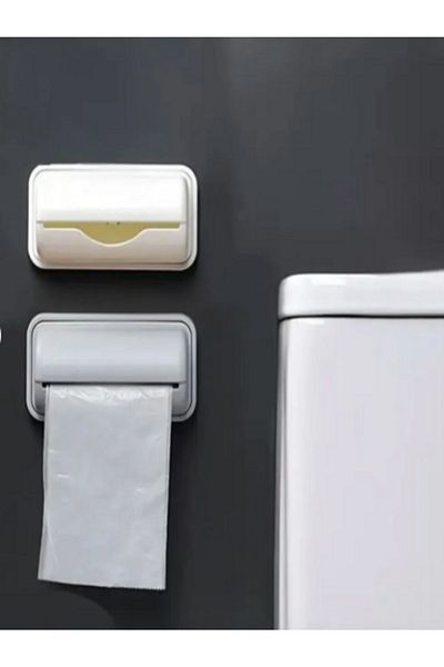 Special Action Garbage Bag Container Portable Garbage Bag Holder Adhesive Practical Garbage Bag Holder